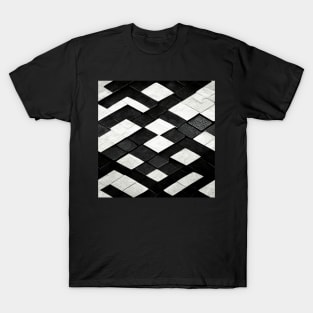 Tile pattern art 10 regular grid T-Shirt